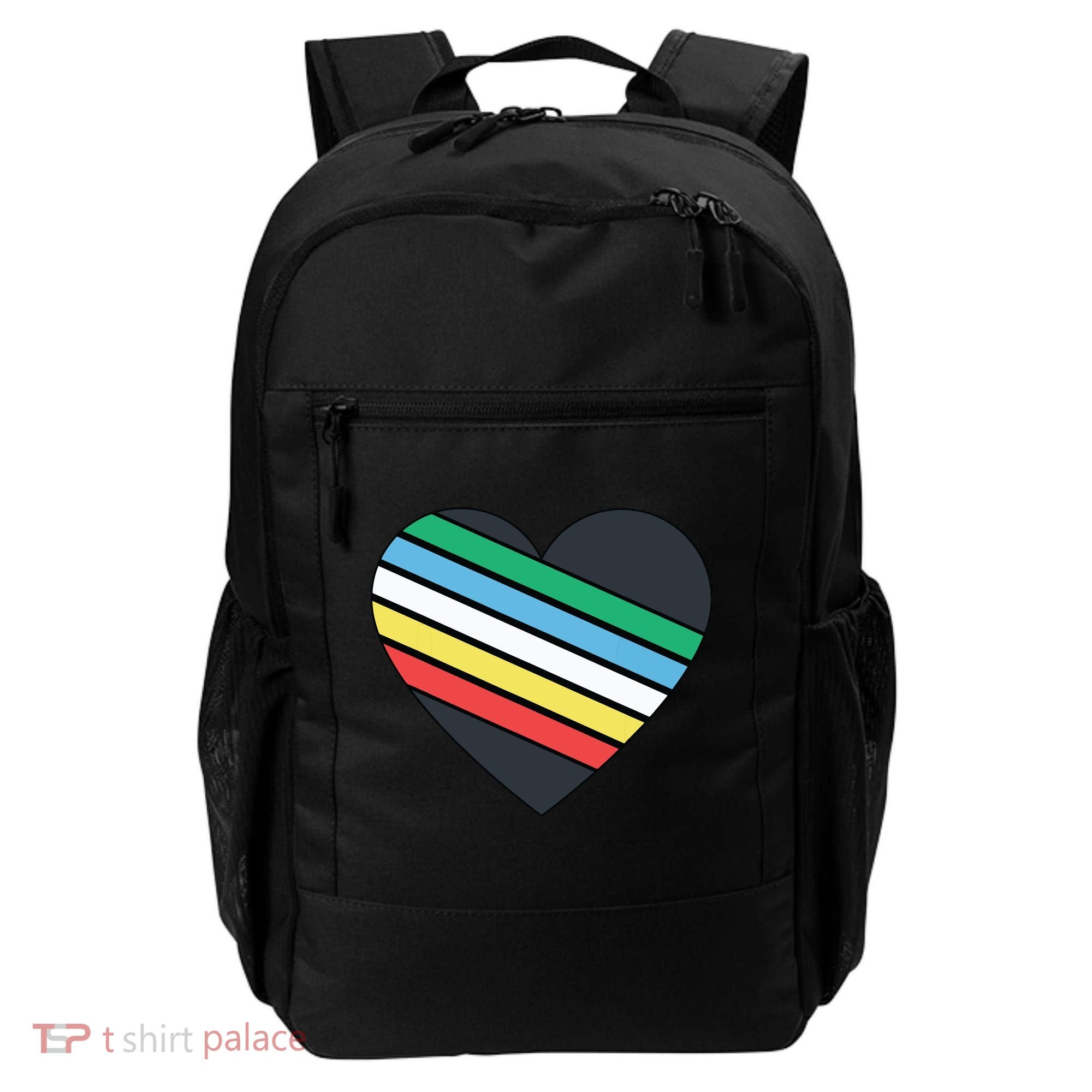 Disability Pride Flag July Disabled Pride Month Awareness Backpack