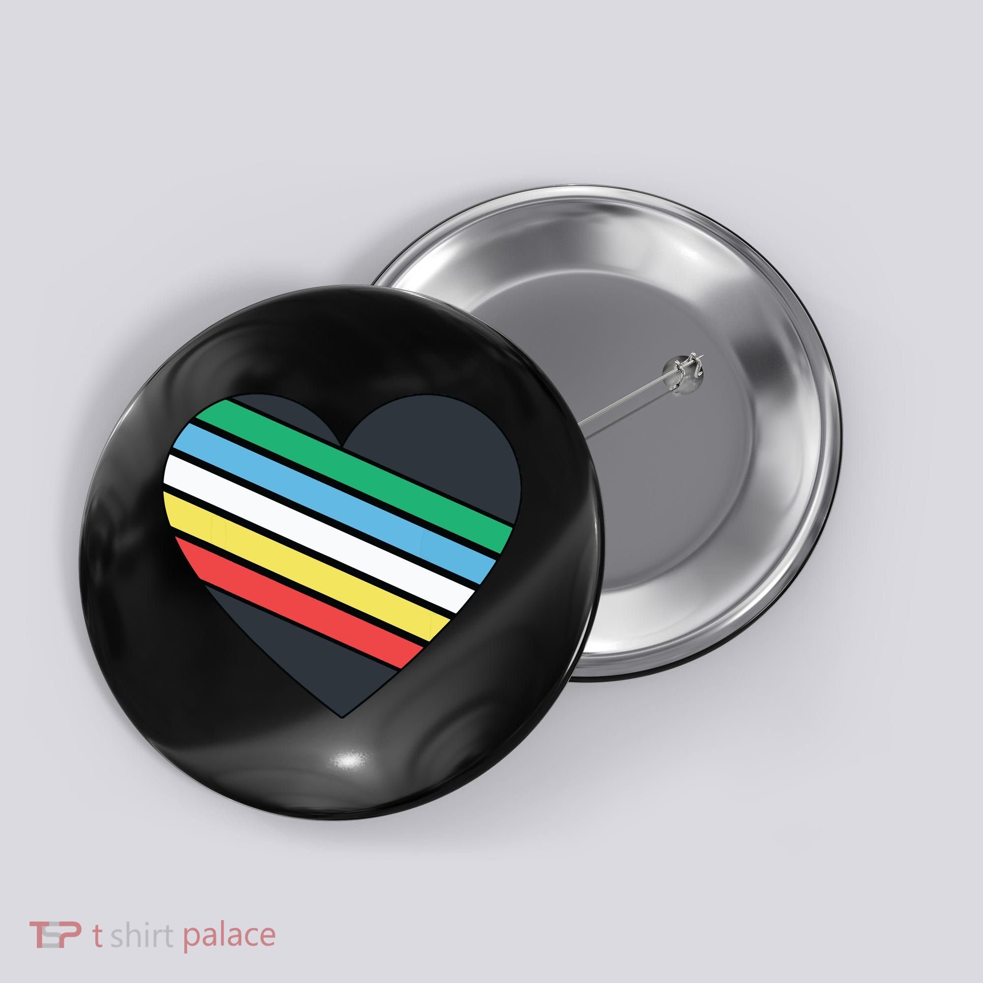 Disability Pride Flag July Disabled Pride Month Awareness Button