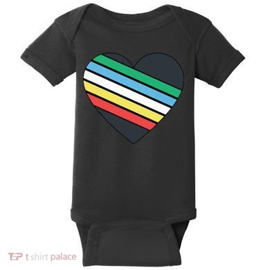 Disability Pride Flag July Disabled Pride Month Awareness Baby Bodysuit