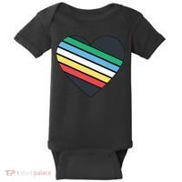 Disability Pride Flag July Disabled Pride Month Awareness Baby Bodysuit thumb 0