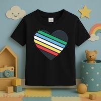 Disability Pride Flag July Disabled Pride Month Awareness Toddler T-Shirt thumb 3