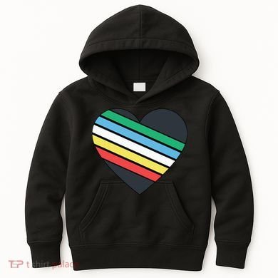 Disability Pride Flag July Disabled Pride Month Awareness Kids Hoodie