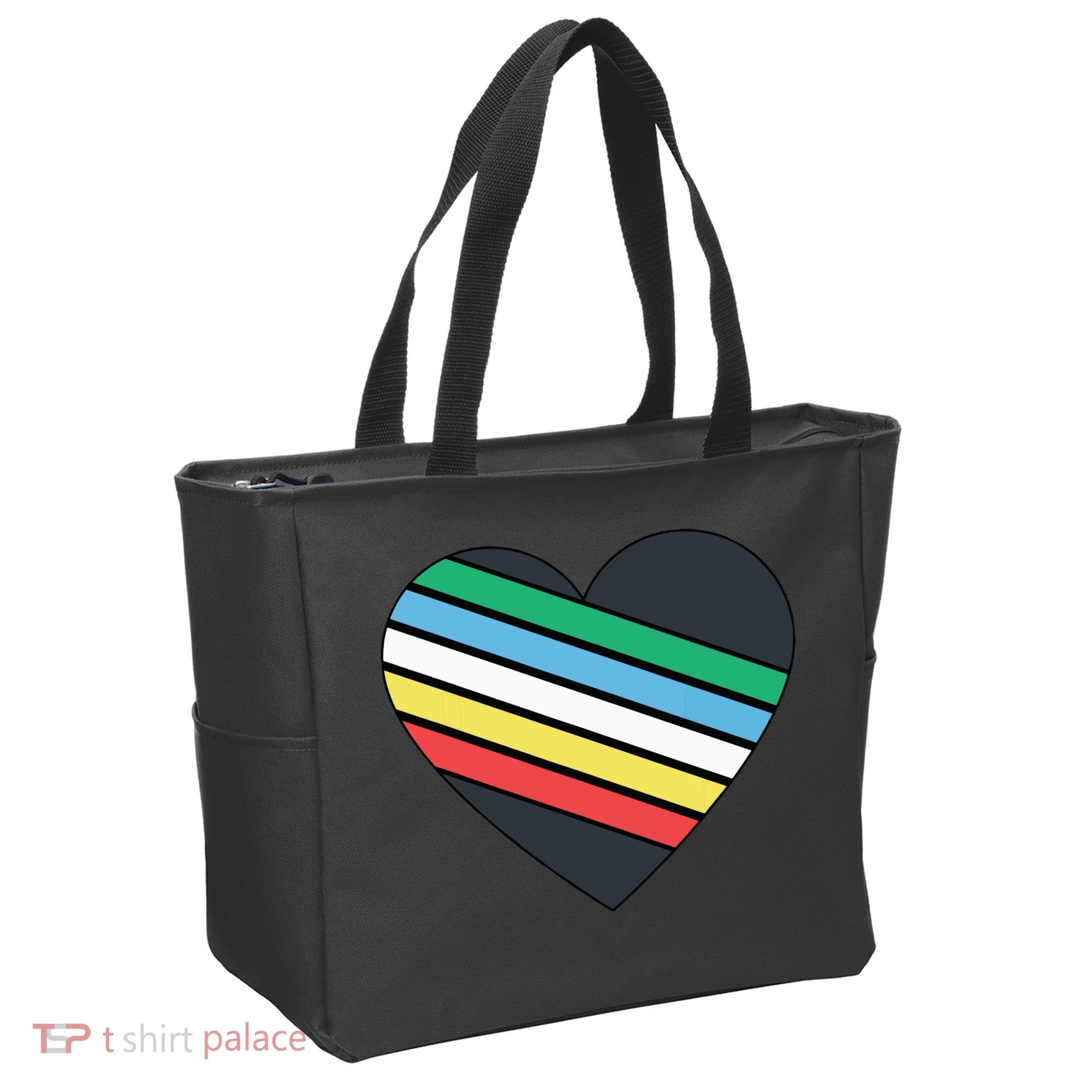 Disability Pride Flag July Disabled Pride Month Awareness Tote Bag