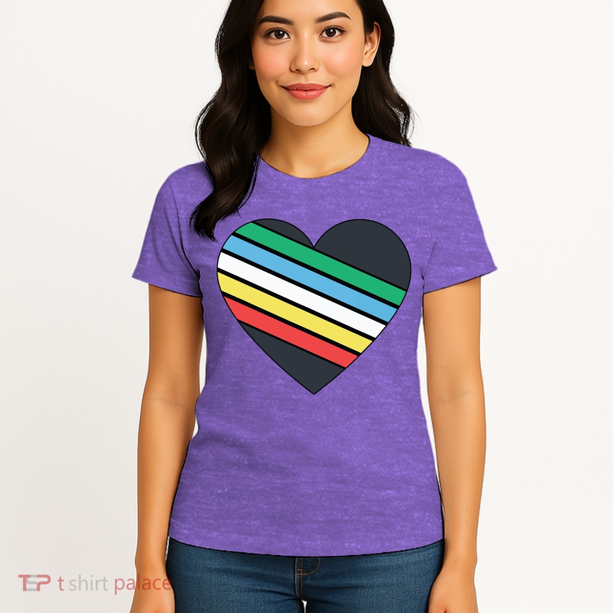 Disability Pride Flag July Disabled Pride Month Awareness Women's T-Shirt