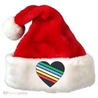 Disability Pride Flag July Disabled Pride Month Awareness Santa Hat thumb 0