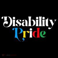 Disability Pride Flag July Disabled Pride Month Awareness Sweatshirt thumb 3