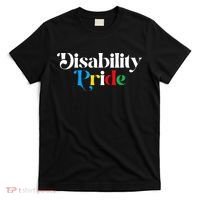 Disability Pride Flag July Disabled Pride Month Awareness T-Shirt thumb 0