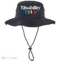 Disability Pride Flag July Disabled Pride Month Awareness Bucket Hat thumb 0