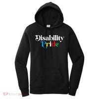 Disability Pride Flag July Disabled Pride Month Awareness Women's Hoodie thumb 0