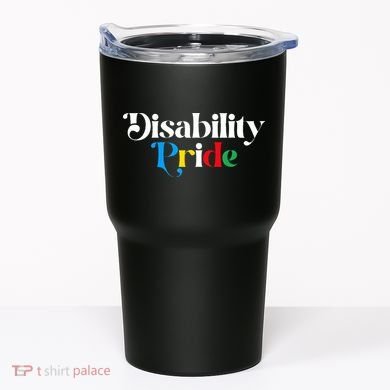 Disability Pride Flag July Disabled Pride Month Awareness Tumbler