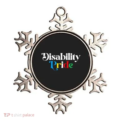Disability Pride Flag July Disabled Pride Month Awareness Ornament