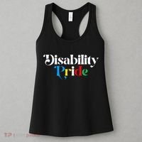 Disability Pride Flag July Disabled Pride Month Awareness Women's Tank Top thumb 3
