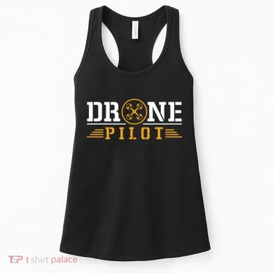 Drone Pilot Funny Quadrotor Drone Pilot Drones Women's Tank Top