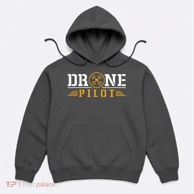 Drone Pilot Funny Quadrotor Drone Pilot Drones Hoodie