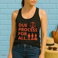 Due Process For All Women's Tank Top thumb 2