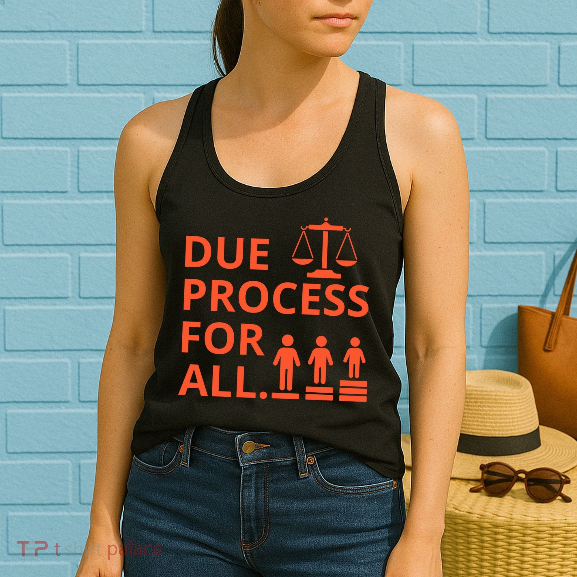 Due Process For All Women's Tank Top