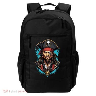 Detailed Pirate Face Backpack
