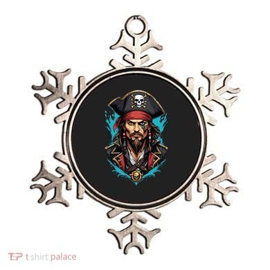 Detailed Pirate Face Ornament