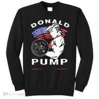 Donald Pump Gym Bodybuilder And Weightlifting Sweatshirt thumb 0