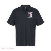 Donald Pump Gym Bodybuilder And Weightlifting Polo thumb 0