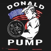 Donald Pump Gym Bodybuilder And Weightlifting Polo thumb 3
