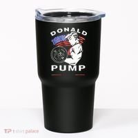 Donald Pump Gym Bodybuilder And Weightlifting Tumbler thumb 0