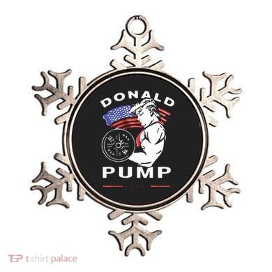 Donald Pump Gym Bodybuilder And Weightlifting Ornament