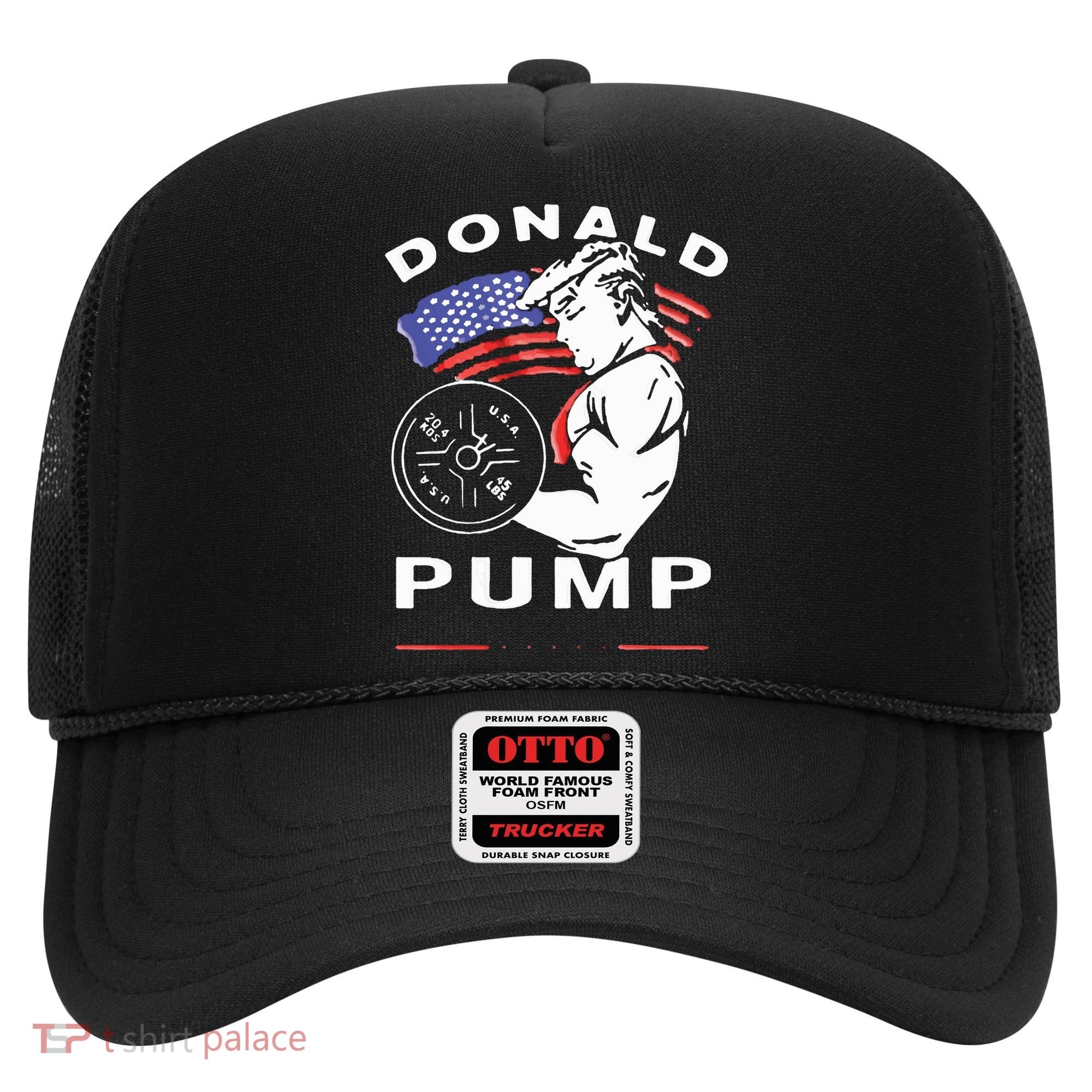 Donald Pump Gym Bodybuilder And Weightlifting Hat