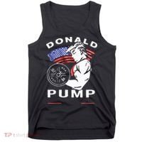Donald Pump Gym Bodybuilder And Weightlifting Tank Top thumb 0