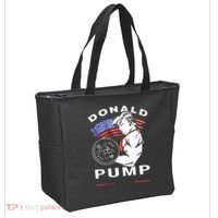 Donald Pump Gym Bodybuilder And Weightlifting Tote Bag thumb 2