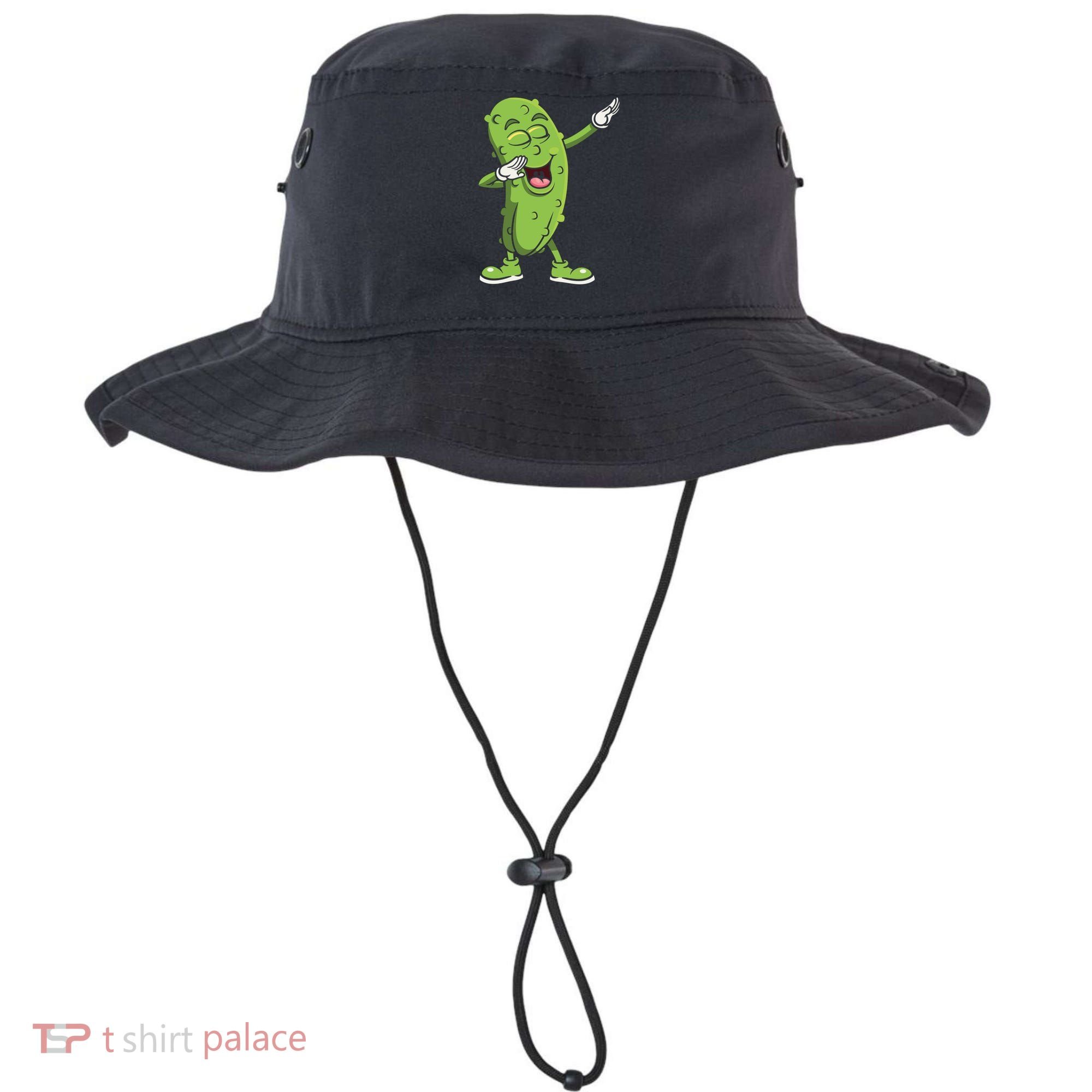 Dabbing Pickle Gift Cucumber Vegetarian Vegan Pickles Lover Gift Bucket Hat