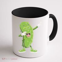 Dabbing Pickle Gift Cucumber Vegetarian Vegan Pickles Lover Gift Coffee Mug thumb 1