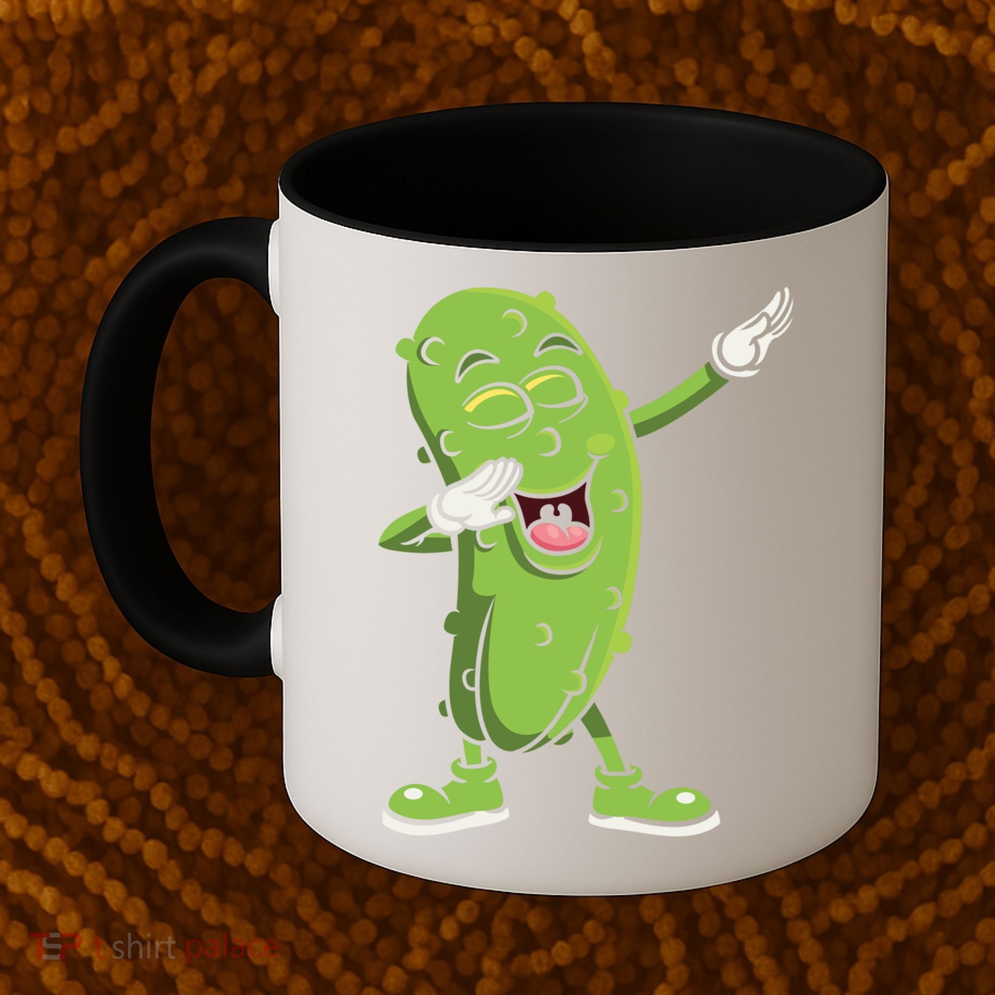 Dabbing Pickle Gift Cucumber Vegetarian Vegan Pickles Lover Gift Coffee Mug