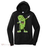 Dabbing Pickle Gift Cucumber Vegetarian Vegan Pickles Lover Gift Women's Hoodie thumb 0