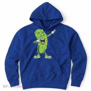 Dabbing Pickle Gift Cucumber Vegetarian Vegan Pickles Lover Gift Hoodie