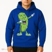 Dabbing Pickle Gift Cucumber Vegetarian Vegan Pickles Lover Gift Hoodie thumb 2