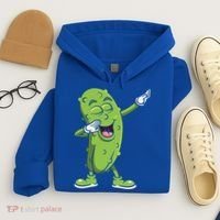 Dabbing Pickle Gift Cucumber Vegetarian Vegan Pickles Lover Gift Hoodie thumb 4