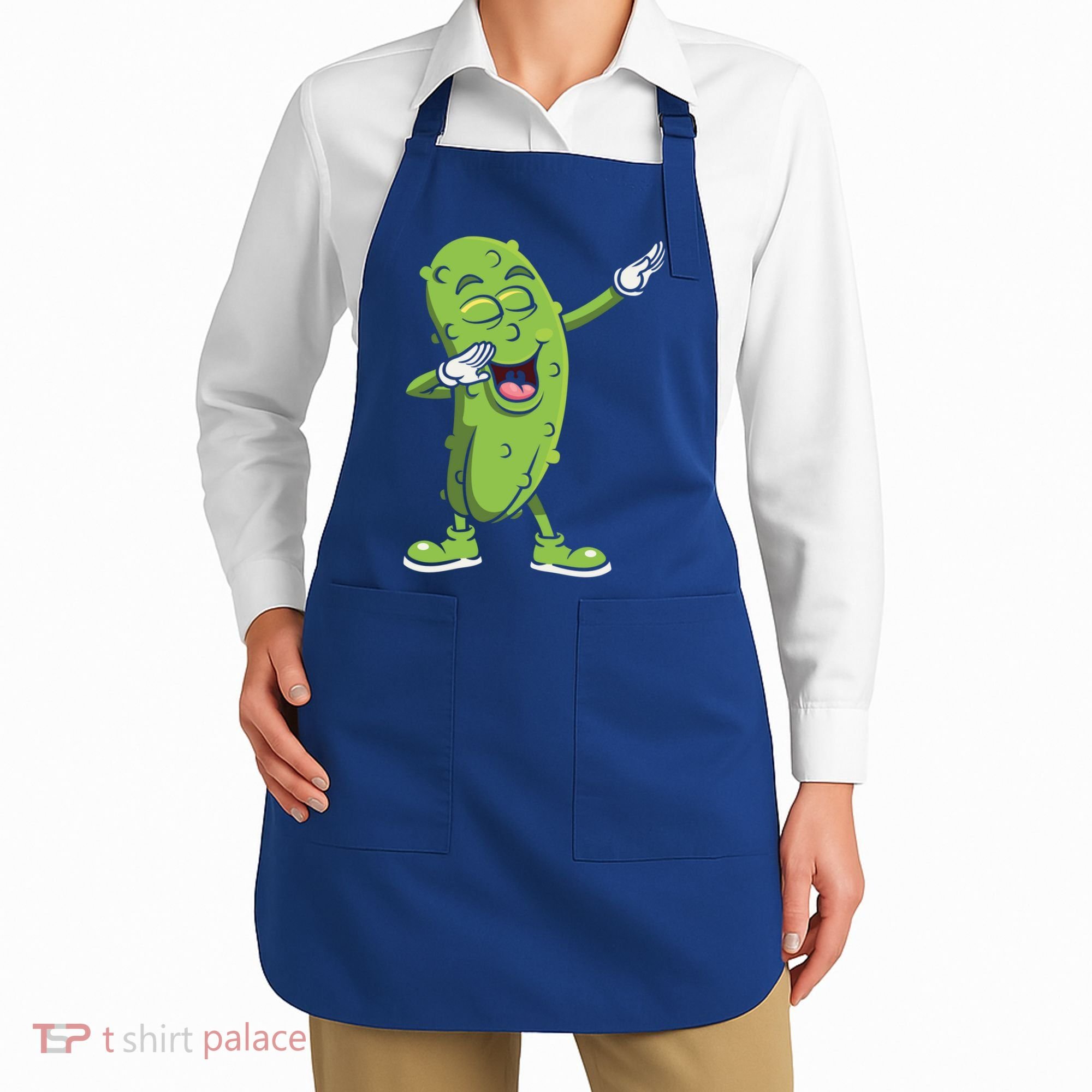 Dabbing Pickle Gift Cucumber Vegetarian Vegan Pickles Lover Gift Apron