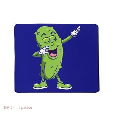 Dabbing Pickle Gift Cucumber Vegetarian Vegan Pickles Lover Gift Mousepad