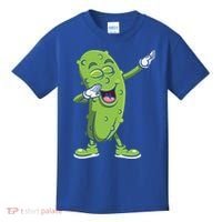 Dabbing Pickle Gift Cucumber Vegetarian Vegan Pickles Lover Gift Kids T-Shirt thumb 0