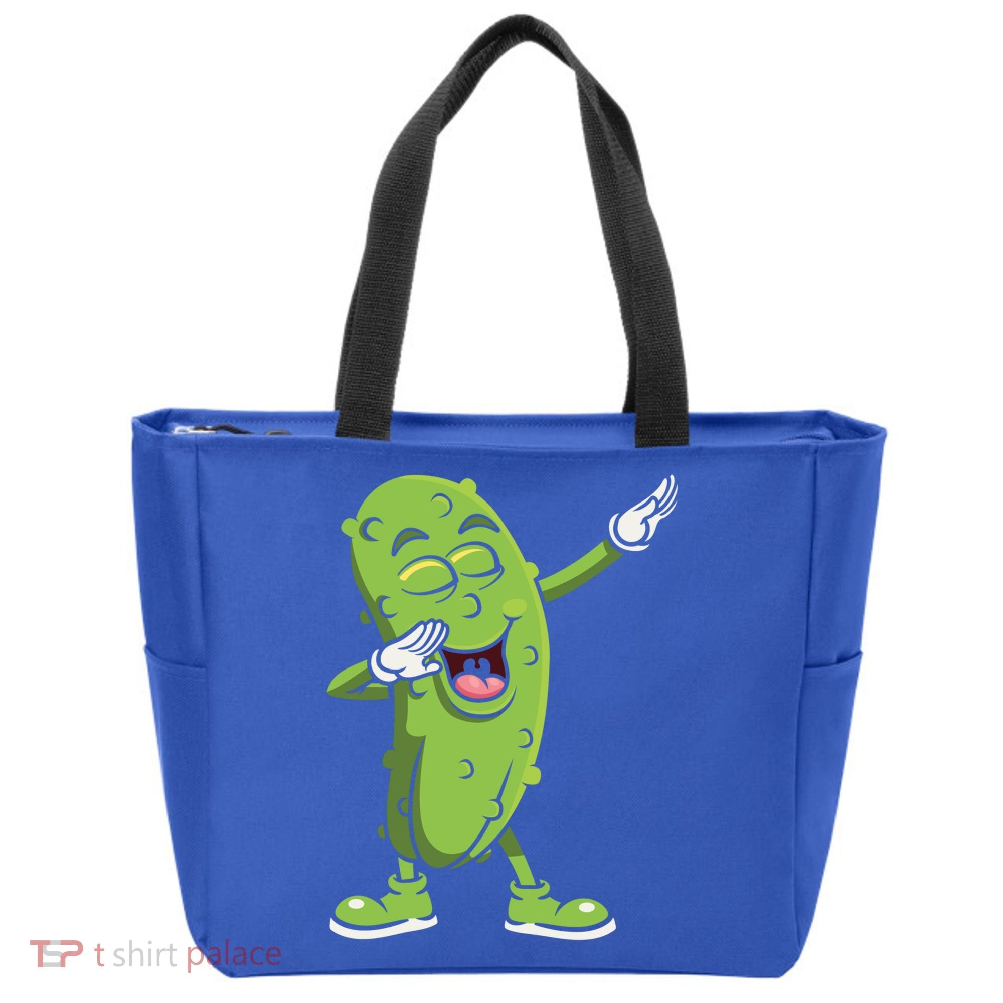 Dabbing Pickle Gift Cucumber Vegetarian Vegan Pickles Lover Gift Tote Bag