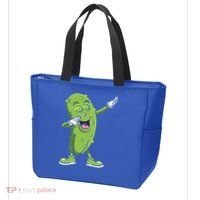 Dabbing Pickle Gift Cucumber Vegetarian Vegan Pickles Lover Gift Tote Bag thumb 3