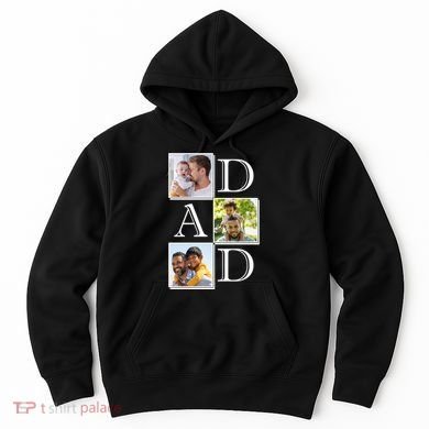Dad Personalized Gift For Fathers Day Custom Photo Hoodie