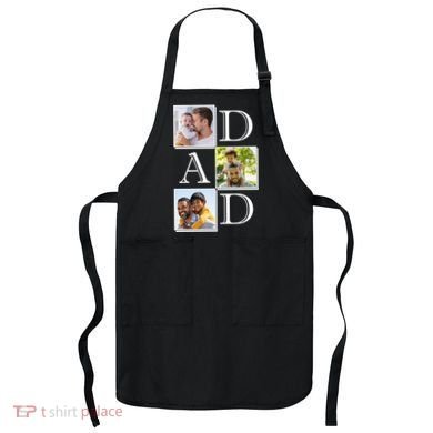 Dad Personalized Gift For Fathers Day Custom Photo Apron