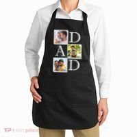 Dad Personalized Gift For Fathers Day Custom Photo Apron thumb 2
