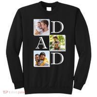 Dad Personalized Gift For Fathers Day Custom Photo Sweatshirt thumb 0