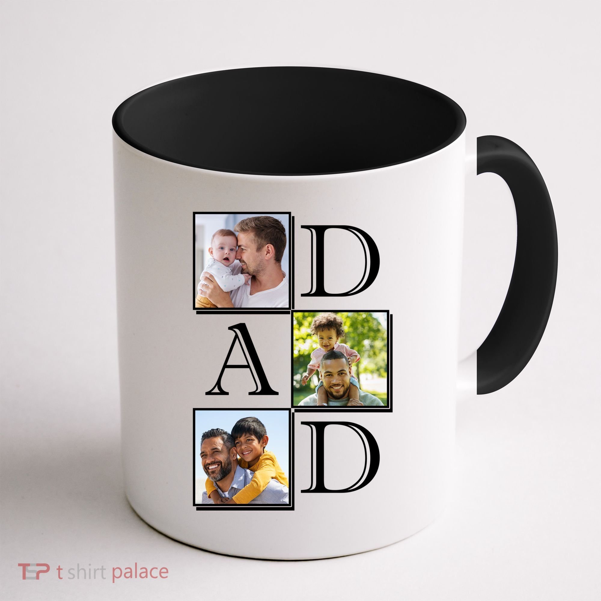 Dad Personalized Gift For Fathers Day Custom Photo Coffee Mug