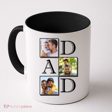 Dad Personalized Gift For Fathers Day Custom Photo Coffee Mug