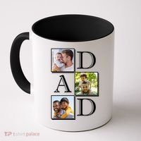 Dad Personalized Gift For Fathers Day Custom Photo Coffee Mug thumb 0