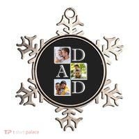 Dad Personalized Gift For Fathers Day Custom Photo Ornament thumb 0